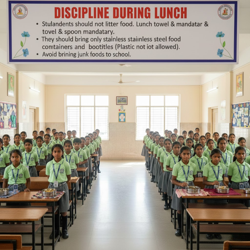 Discipline During Lunch